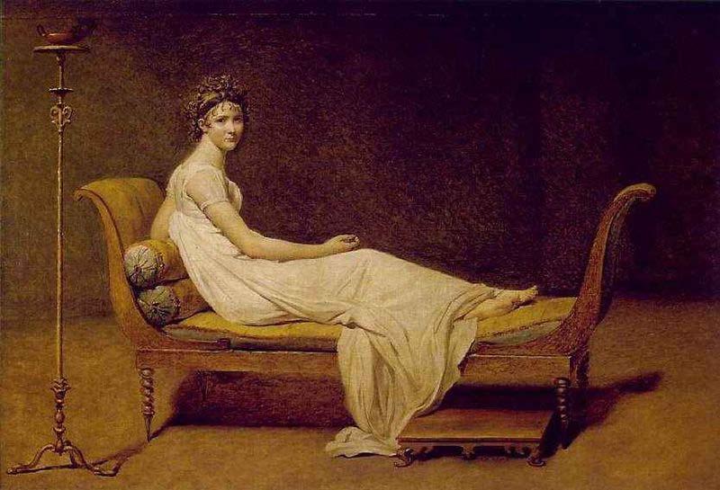 Jacques-Louis David Madame Recamier oil painting picture